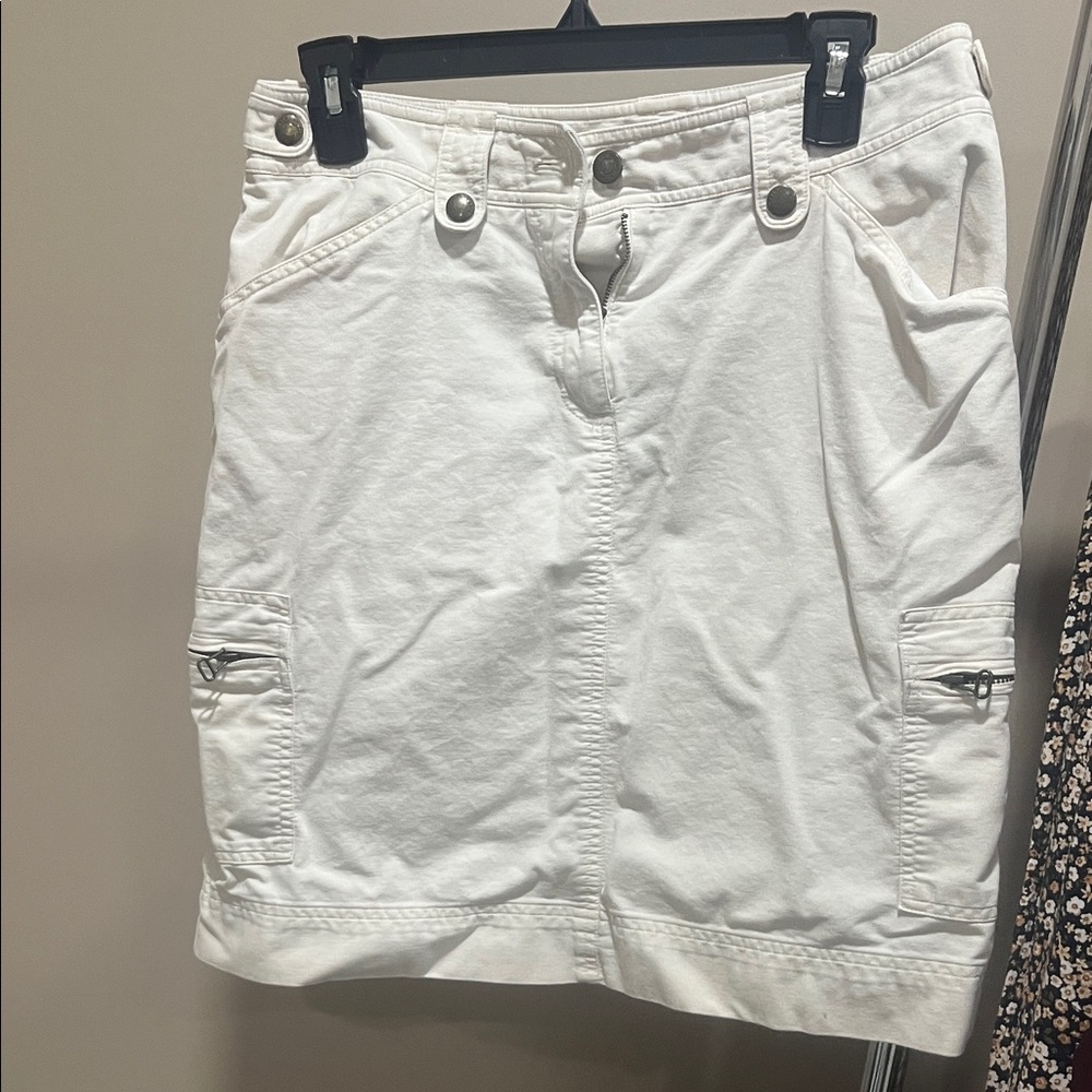 Women’s Khaki Cargo Skirt